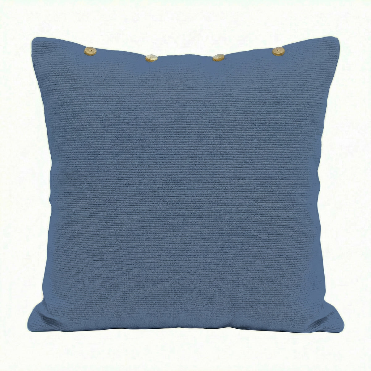 Bayou ~ 100% Loomed Cotton Cushion Cover + Coconut Shell Buttons
